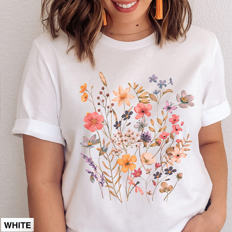 Wildflower Garden Lover T-Shirt