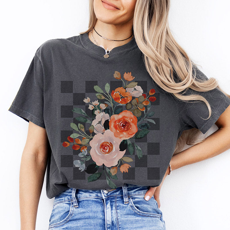 Boho Wildflowers Plant Gift T-Shirt