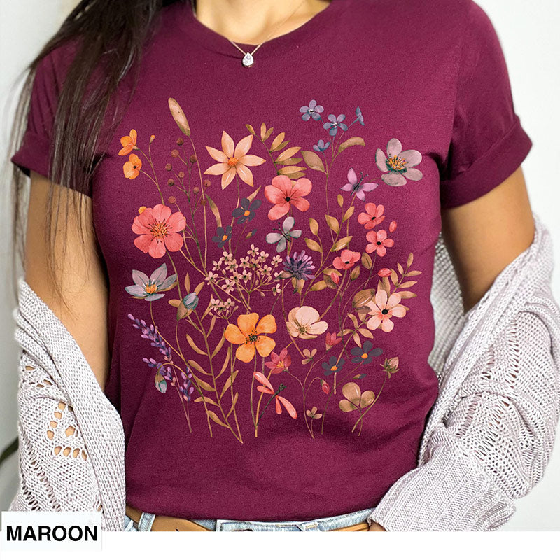 Wildflower Garden Lover T-Shirt