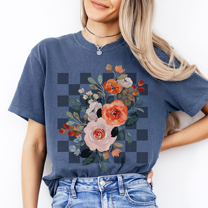 Boho Wildflowers Plant Gift T-Shirt