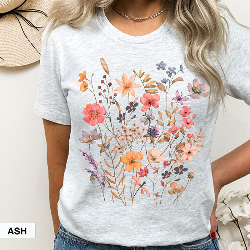 Wildflower Garden Lover T-Shirt