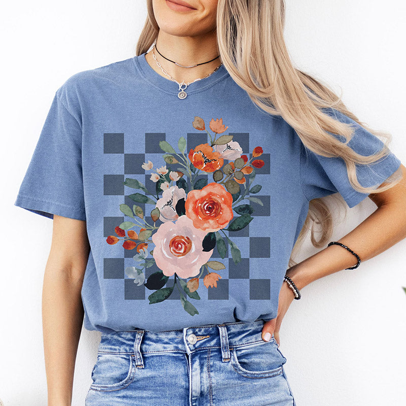 Boho Wildflowers Plant Gift T-Shirt