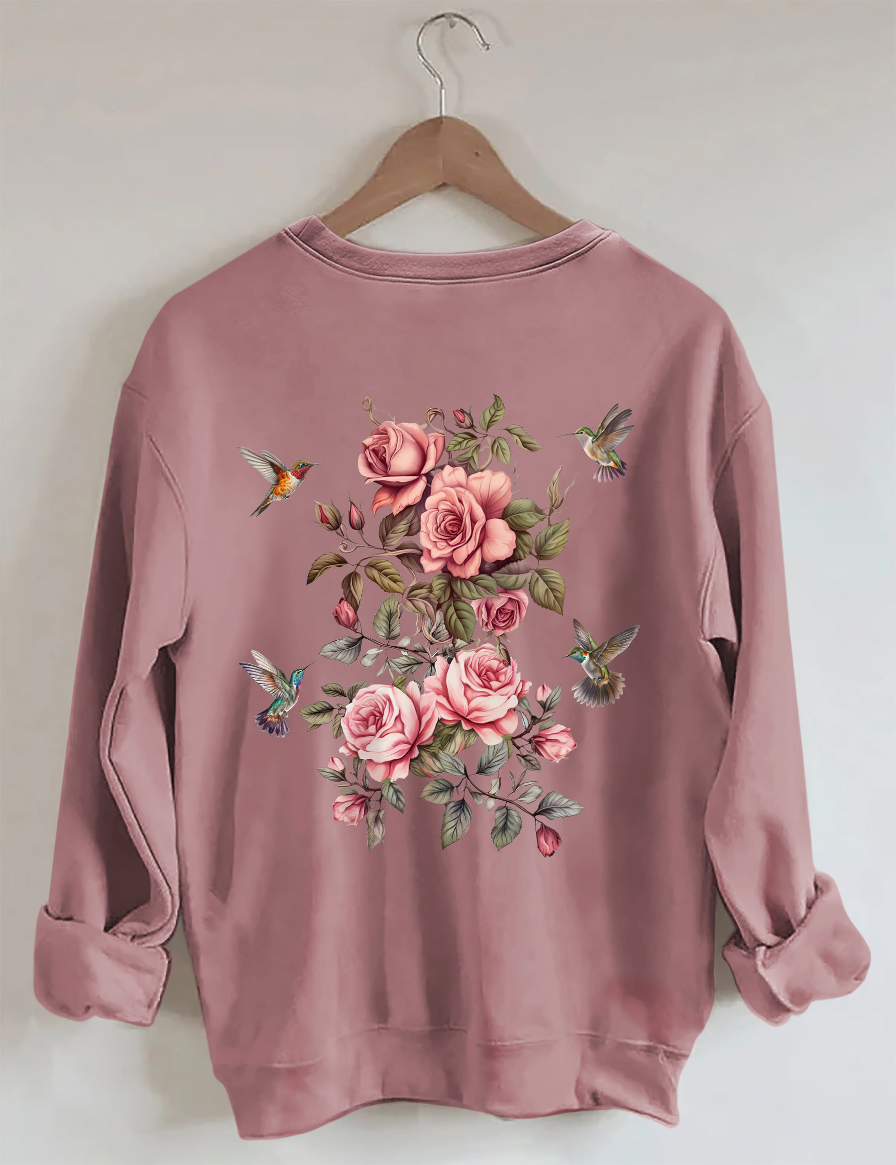 Wildflower And Bird Sweatshirt