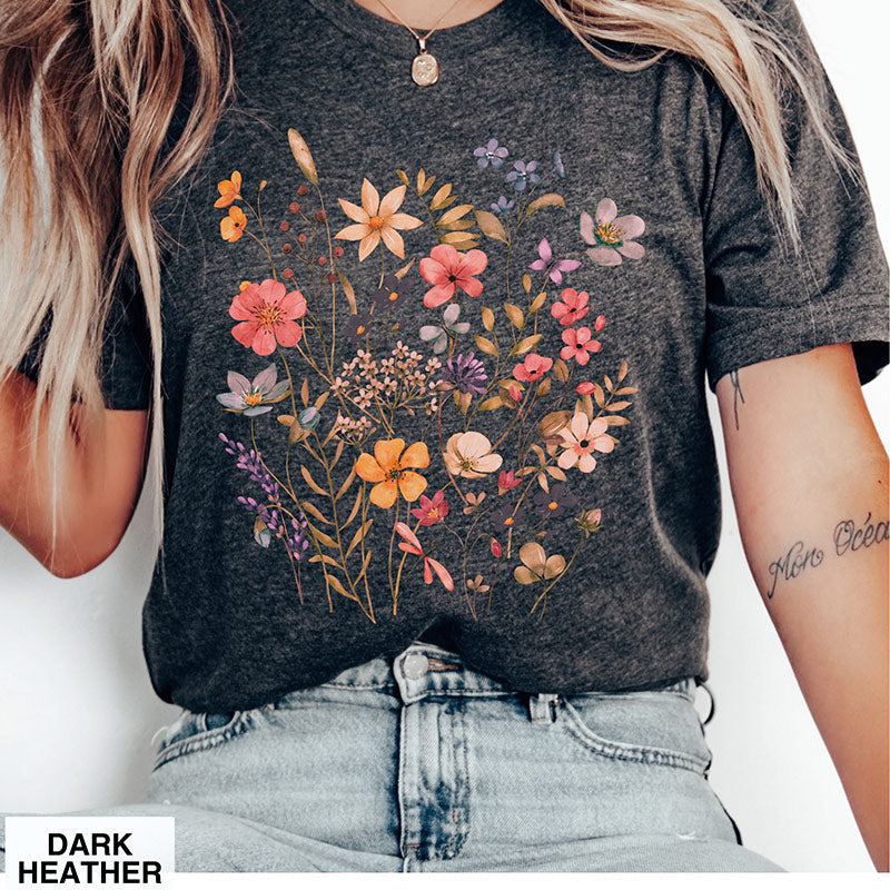 Wildflower Garden Lover T-Shirt