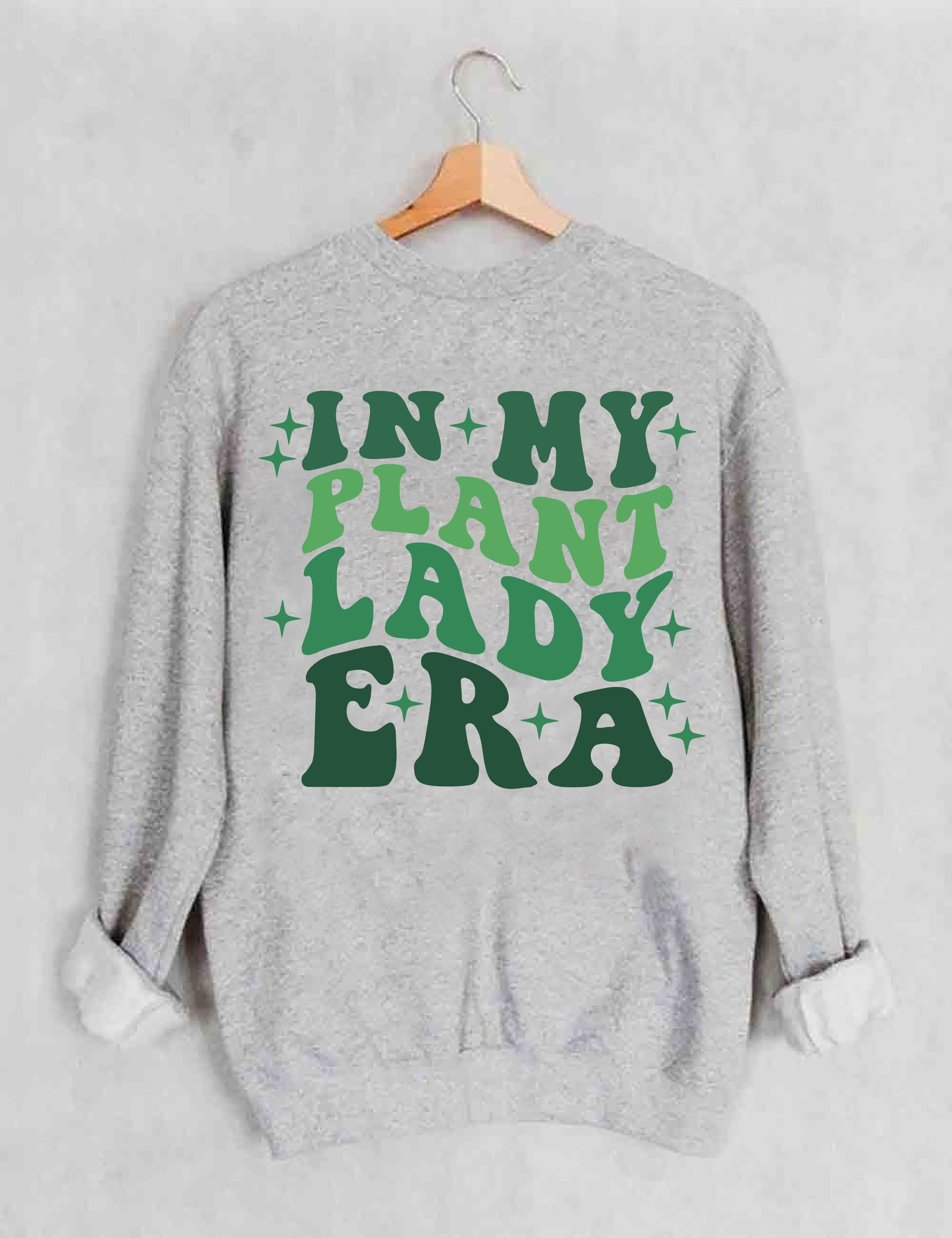 In meinem Plant Lady Era Sweatshirt
