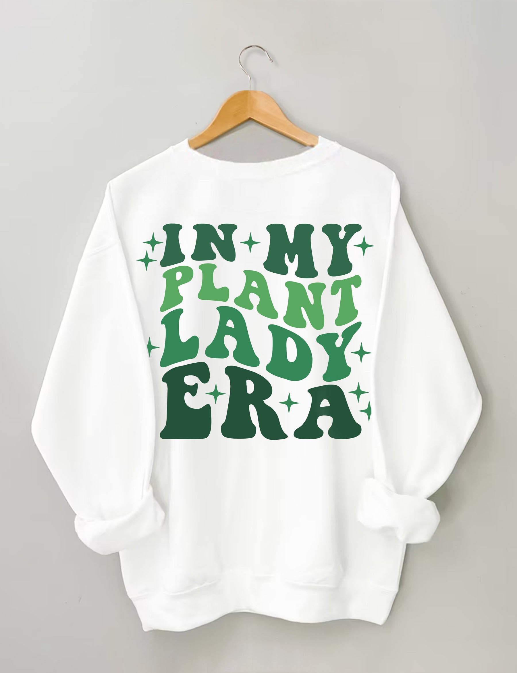 In meinem Plant Lady Era Sweatshirt
