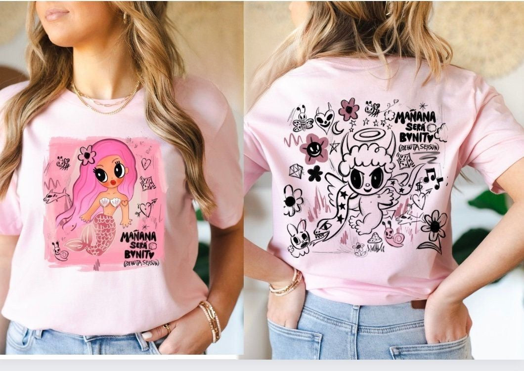 T-shirt de conception de couverture d'album de saison Bichota