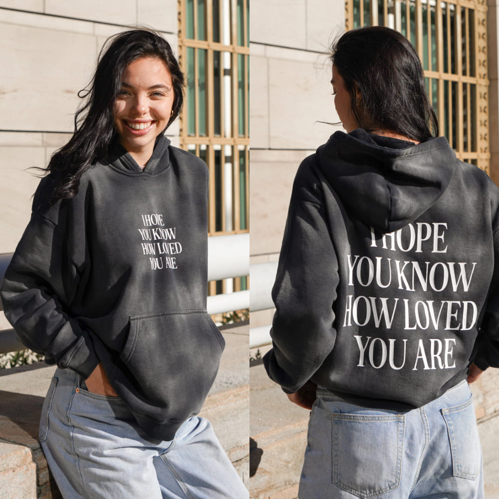 Ich hoffe, Sie wissen, Unisex Hoodie