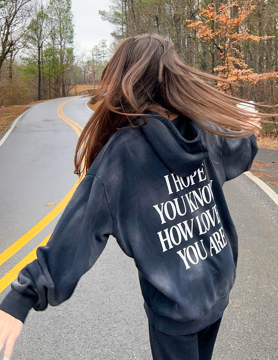 Ich hoffe, Sie wissen, Unisex Hoodie