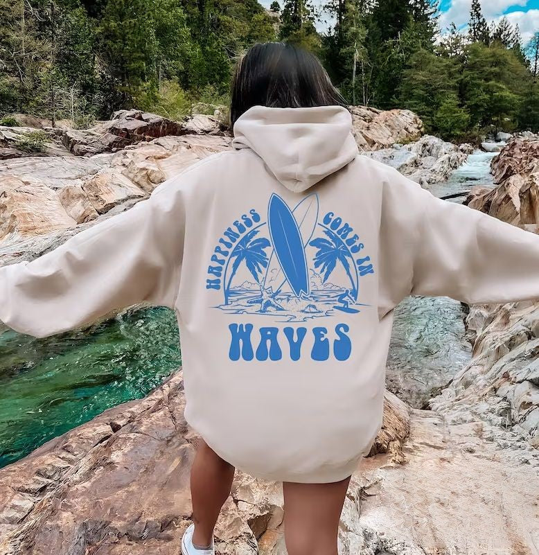 Sweat à capuche sport VSCO Summer Vibe