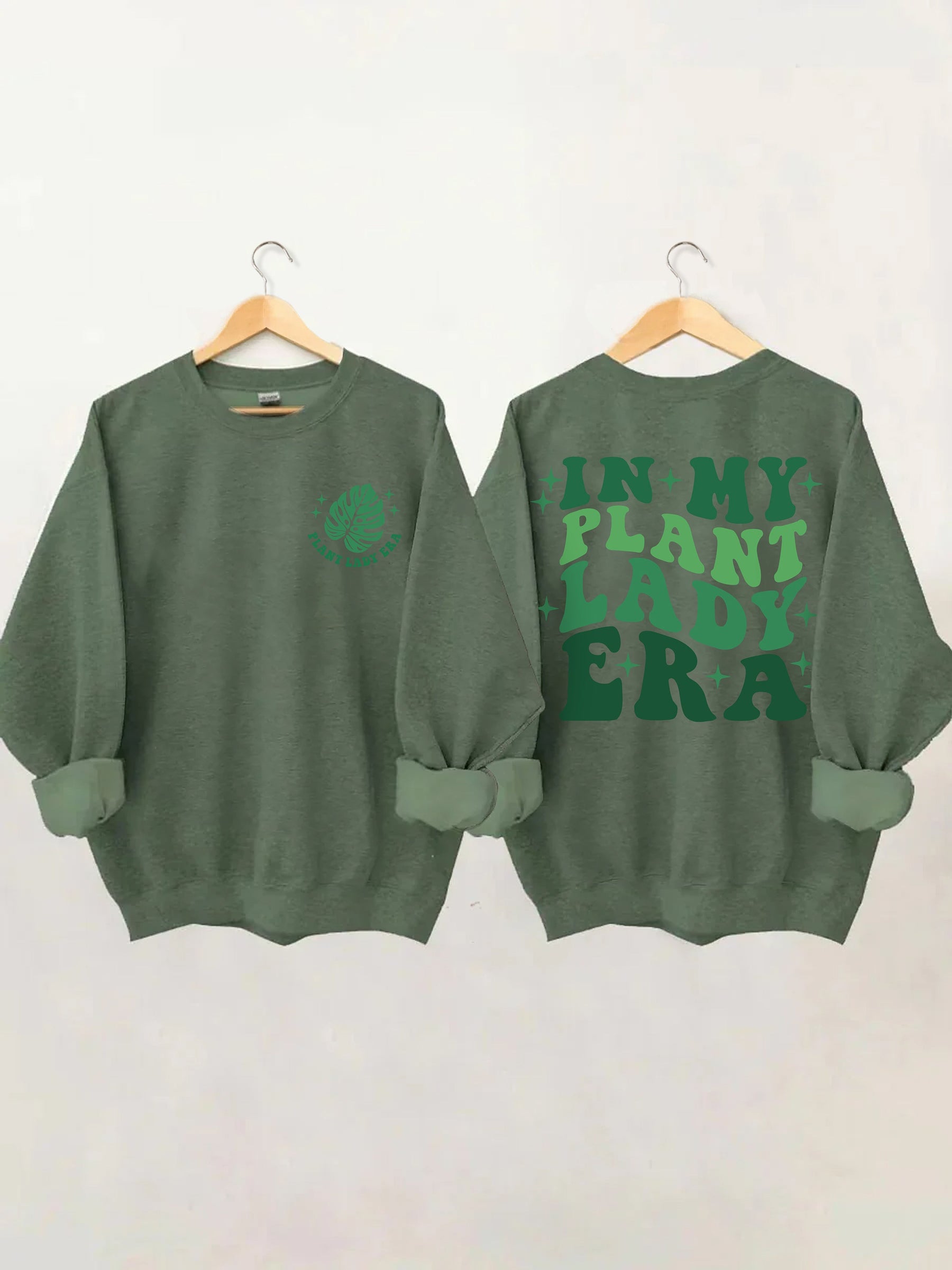 In meinem Plant Lady Era Sweatshirt