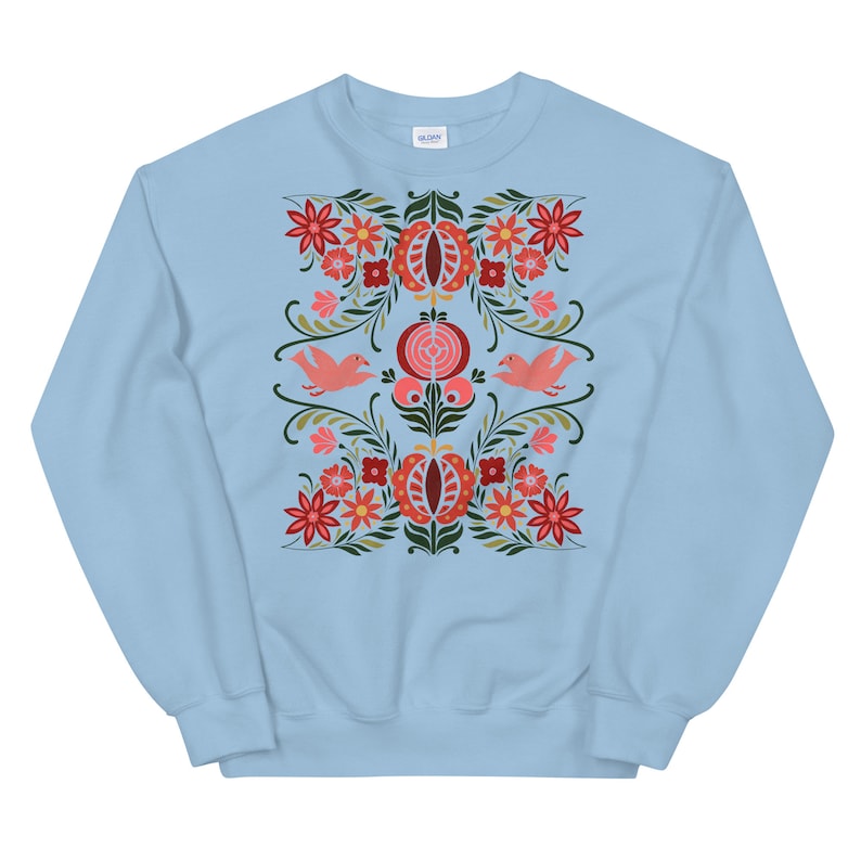 Skandinavisches Volkskunst-Sweatshirt