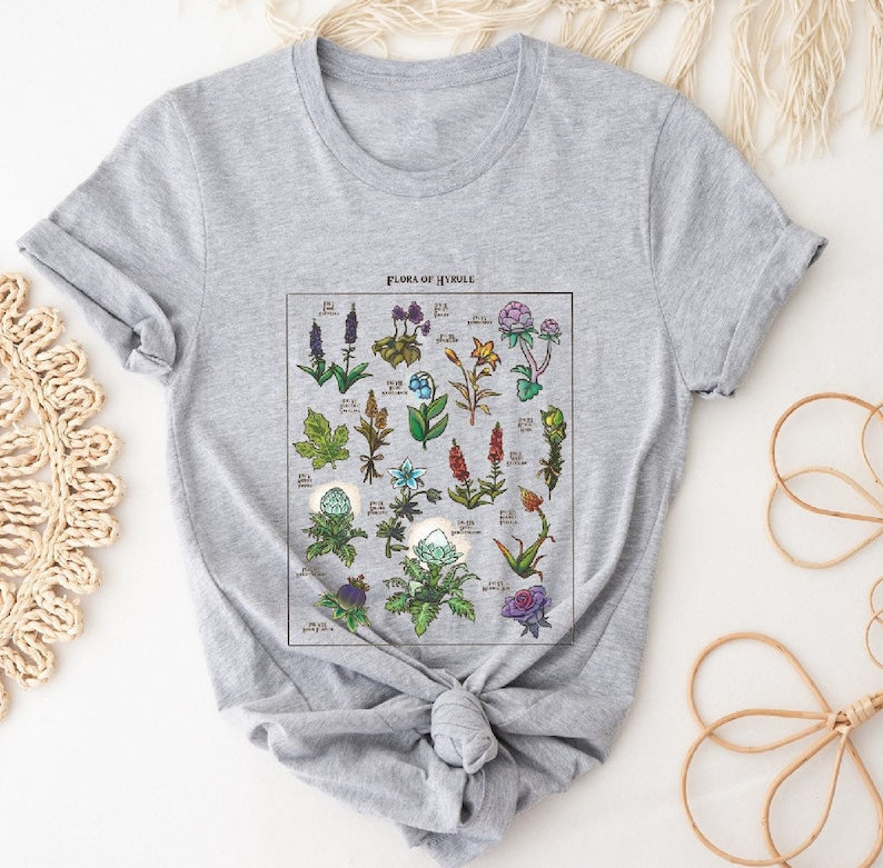 Breath Of The Wild Hylia Chemise Cadeaux pour les amoureux des plantes