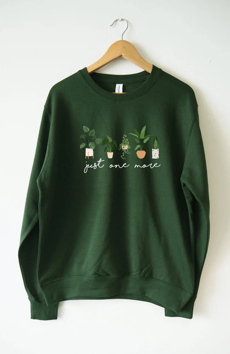 Juste un sweat-shirt végétal de plus