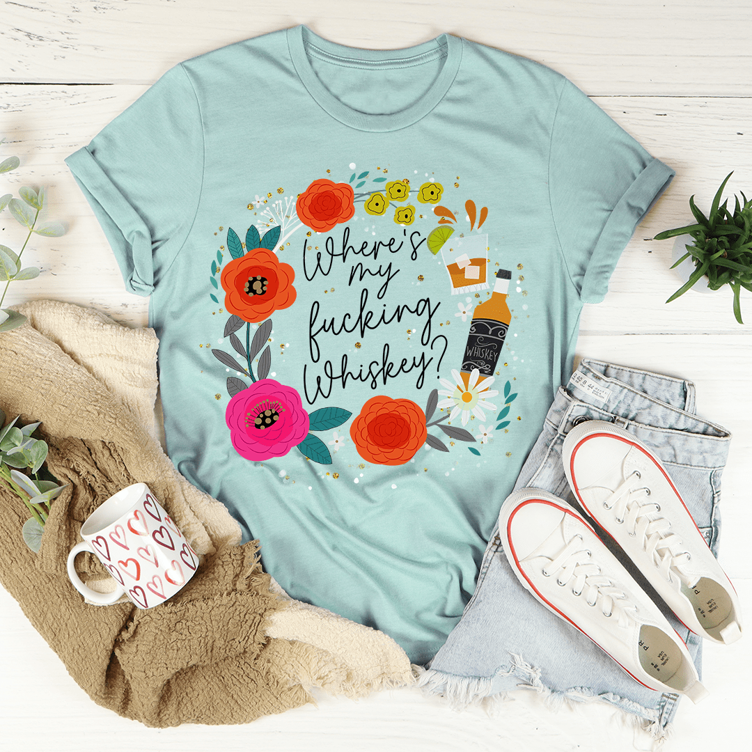 T-shirt Où est mon whisky