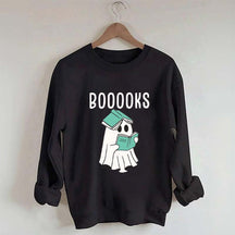 Booooks Halloween Reading Sweatshirt