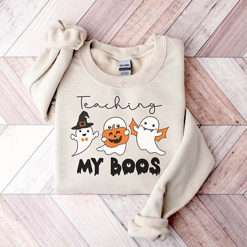 Halloween Teacher My Boos Sweatshirt,