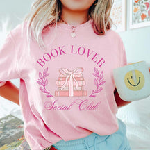 Coquette Book Club Social Bookish T-Shirt