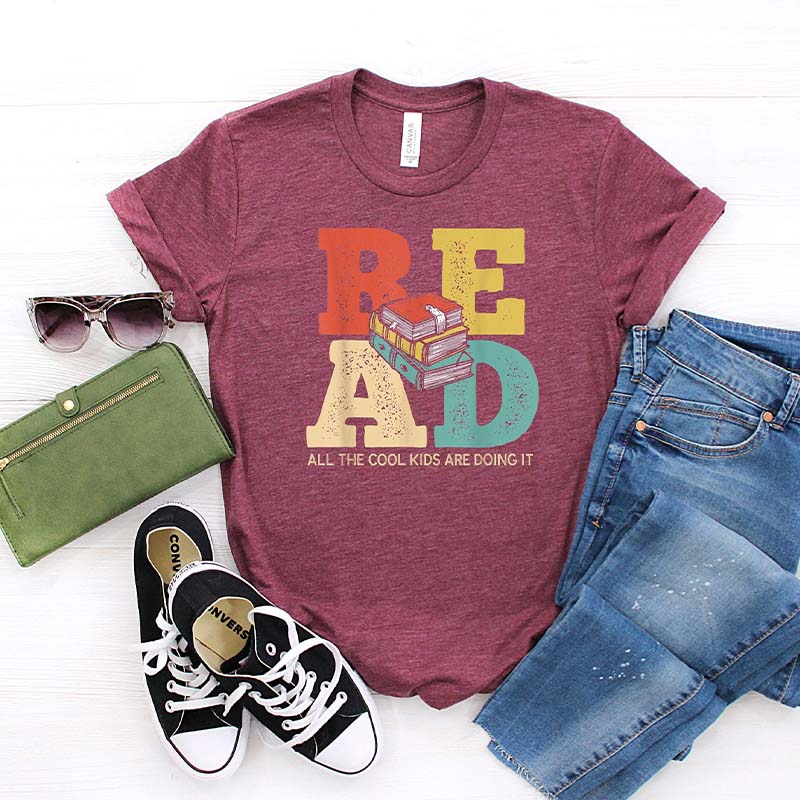 Read All The Cool Kids Are Doing It T-Shirt