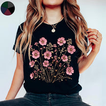 Soft Pink Wildflowers T-Shirt