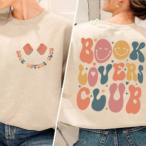 Book Lovers Club Funny Reading Sweatshirt