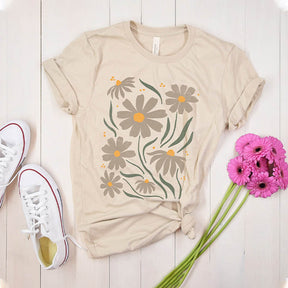 Womens Spring Wildflower T-Shirt