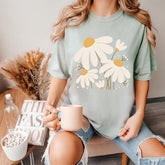 Daisy Blooming Flowers Summer T-Shirt