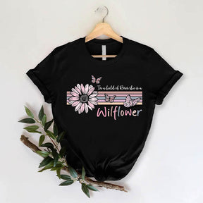 Sunflower with Butterflies T-Shirt