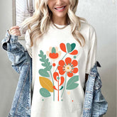 Comfort Colors Wildflower Aesthetic T-Shirt