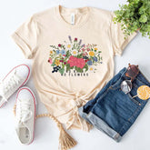 Wild Flowers Floral for Women T-Shirt