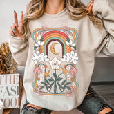 Art Minimalist Sun Flowers Sweatshirt