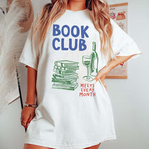 Book Club Trendy Reading T-Shirt