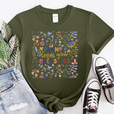 Plant Seeds Grow Floral T-Shirt