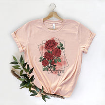 Rose Flowers Floral Gifts T-Shirt