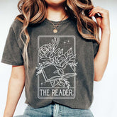 The Reader Tarot Card Bookworm T-Shirt