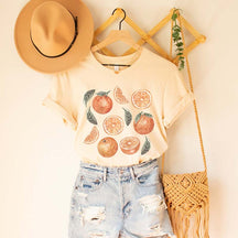 Orange Fruit Summer Aesthetic T-Shirt