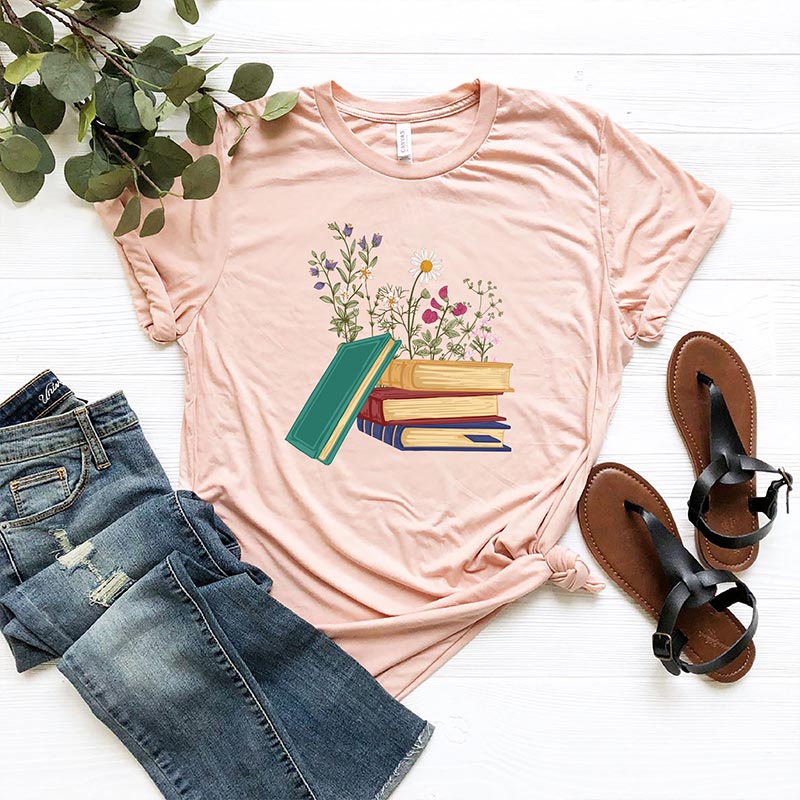 Reading Librarian Teacher Book T-Shirt