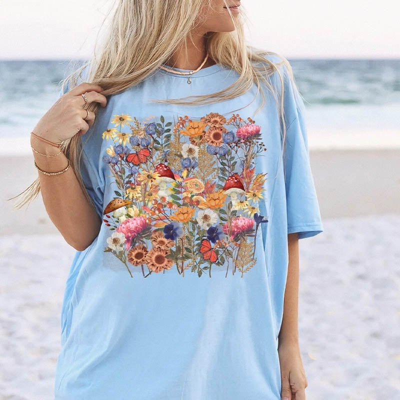 Spring wildflower Nature Lover T-Shirt