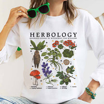 Herbology Plant Lover, Botanical Sweatshirt