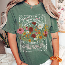 Grow Freely Wildflowers Gift T-Shirt