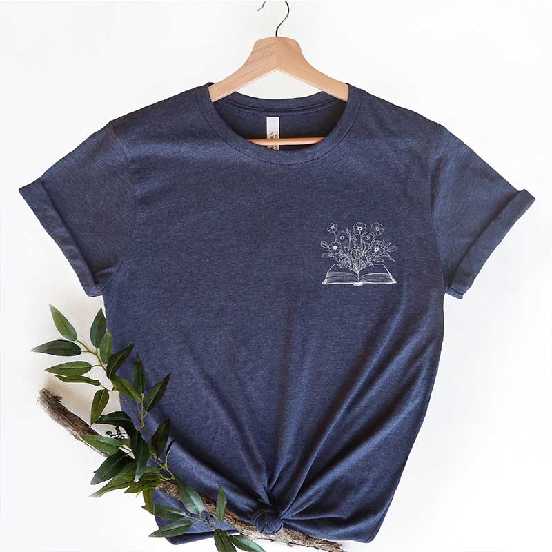 Wildflower Teacher Inspirational Retro T-Shirt