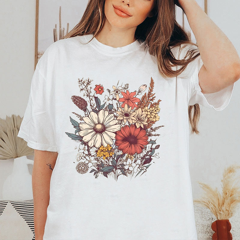 Botanical Wildflower Nature T-Shirt