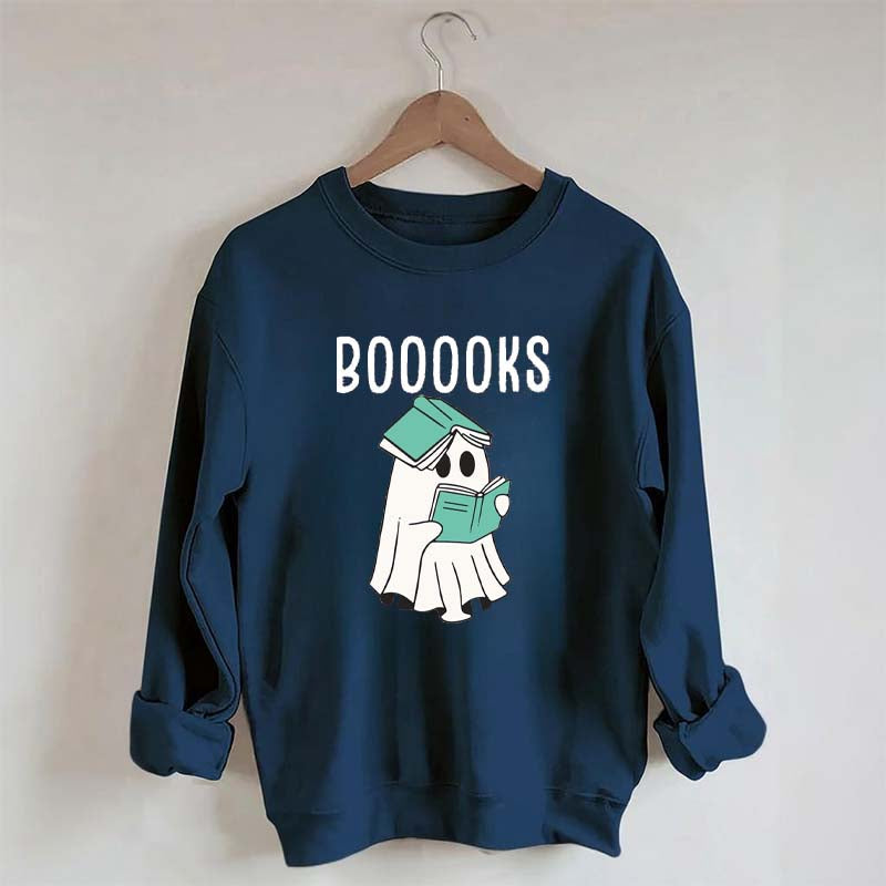 Booooks Halloween Reading Sweatshirt