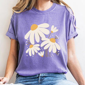 Daisy Blooming Flowers Summer T-Shirt