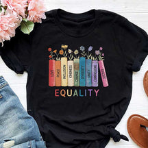 Equal Rights Peace Love Kindness T-Shirt