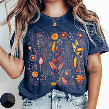 Vintage Wildflowers Botanical Gift T-Shirt