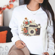 Photography Lover Flowers Sweatshirt