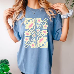 Yellow Daisy Comfort Colors T-Shirt