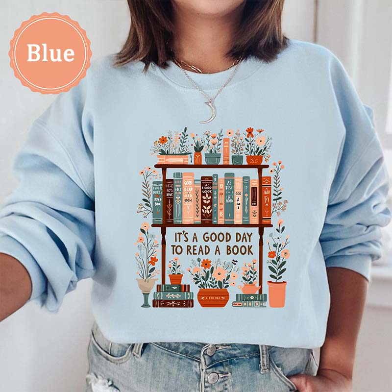 Retro Teacher Bookish Sweatshirt