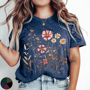 Vintage Wildflower Aesthetic T-Shirt